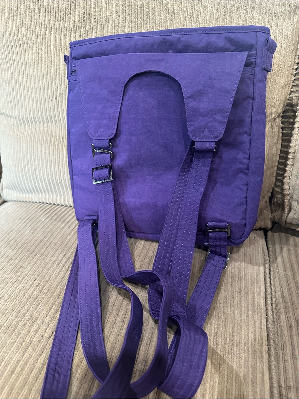 LUG Monorail Purple Backpack Convertible Shoulder Bag - Stylish Everyday Carry - Picture 4 of 4